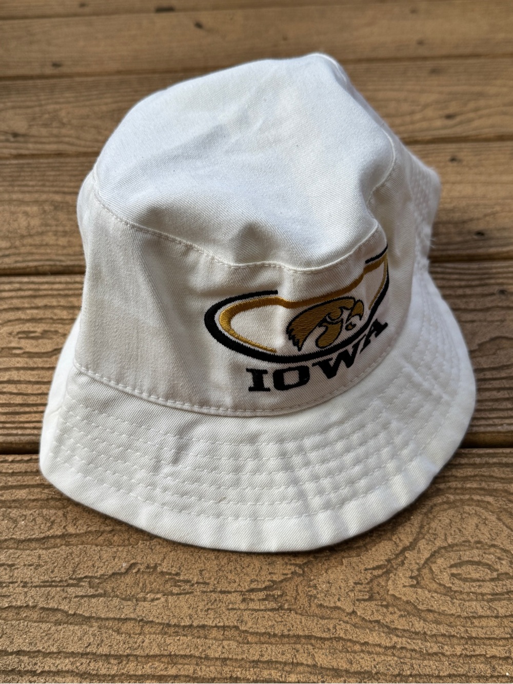 Iowa White Bucket Hat